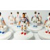 Subbuteo Andrew Table SoccerPanionios 2017-18 away kit on Classic Hasbro Bases